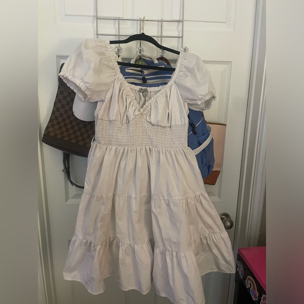 White dress